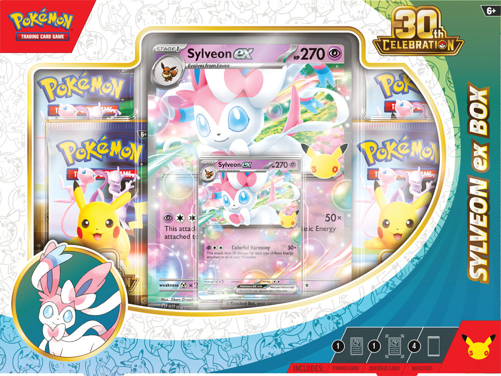 Pokemon TCG: 30th Celebration - Pokemon ex Box