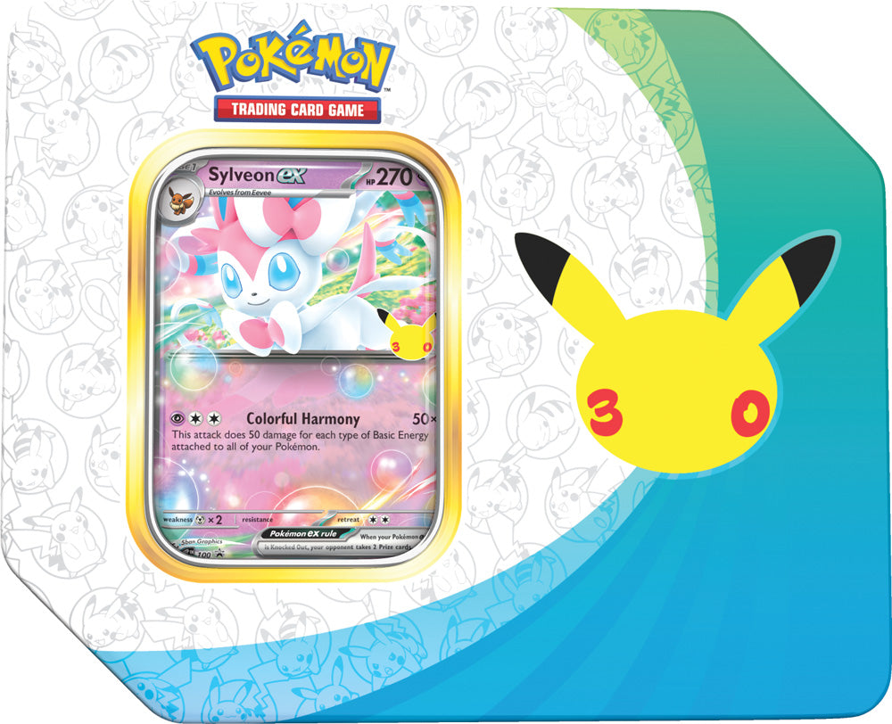Pokemon TCG: 30th Celebration - Tin