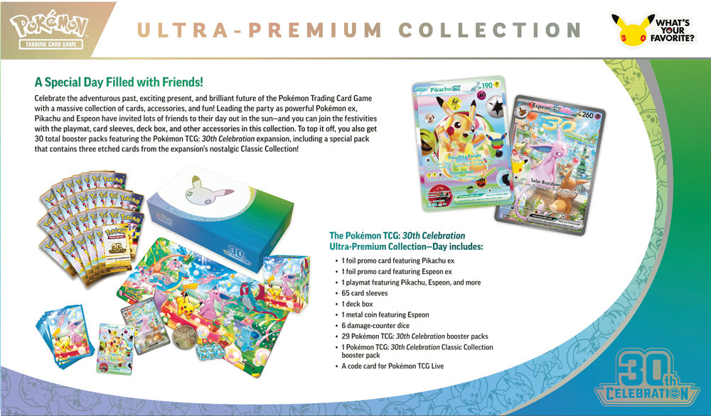 Pokemon TCG: 30th Celebration - Ultra-Premium Collection