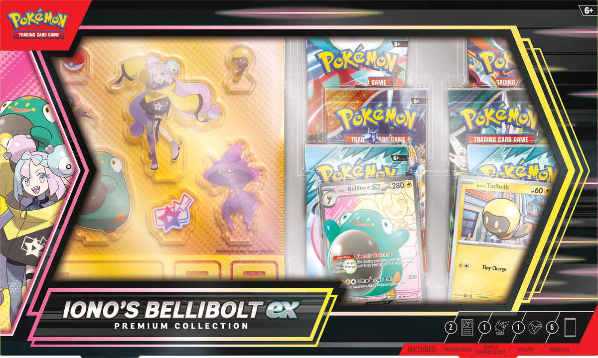 Pokemon TCG: Iono's Bellibolt ex Premium Collection