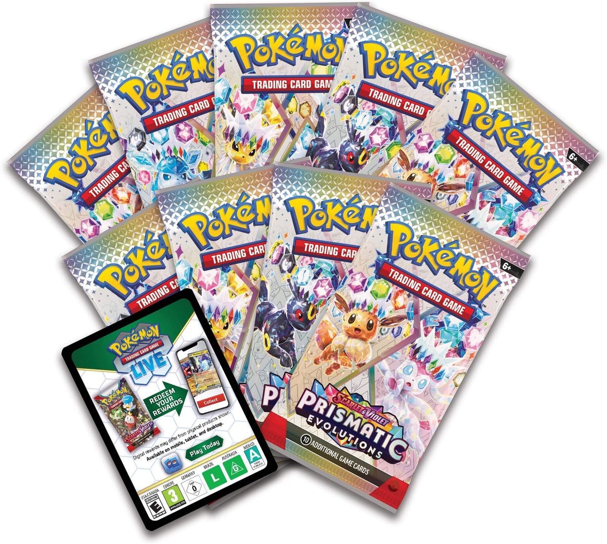 Pokemon TCG: Scarlet & Violet - Prismatic Evolutions Elite Trainer Box
