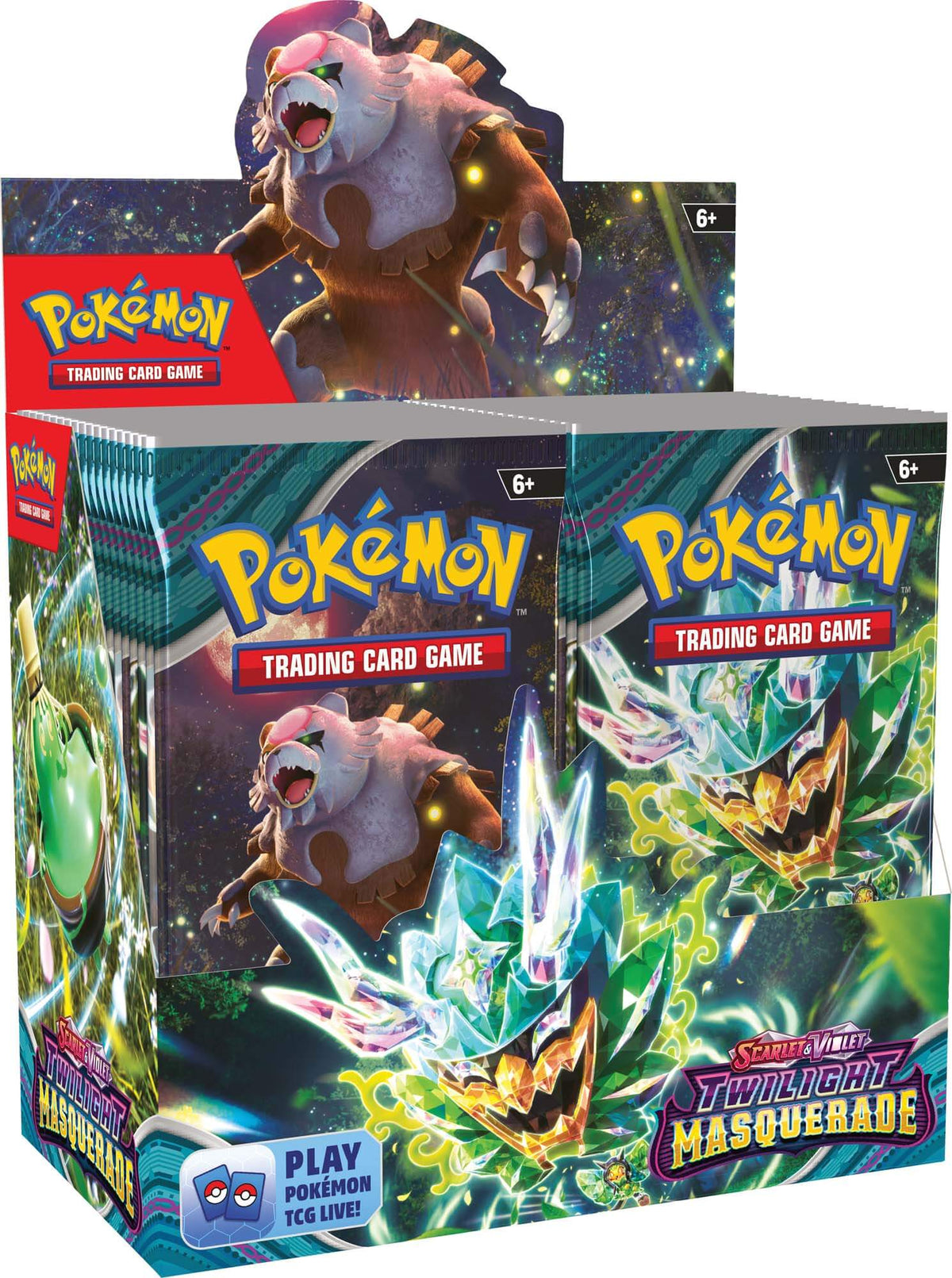 Pokemon TCG: Scarlet & Violet—Twilight Masquerade (Booster Box)
