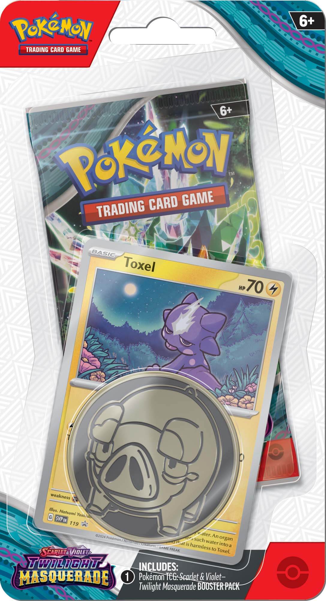 Pokemon TCG: Scarlet &amp; Violet - Temporal Forces (Checklane Booster)