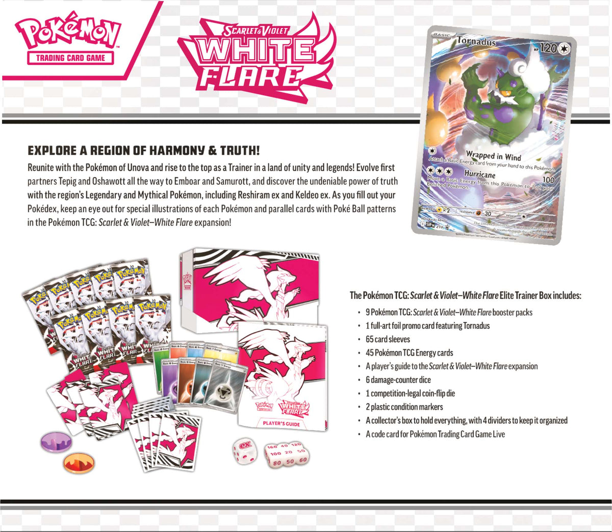 Pokemon TCG: Scarlet & Violet—White Flare (Elite Trainer Box)