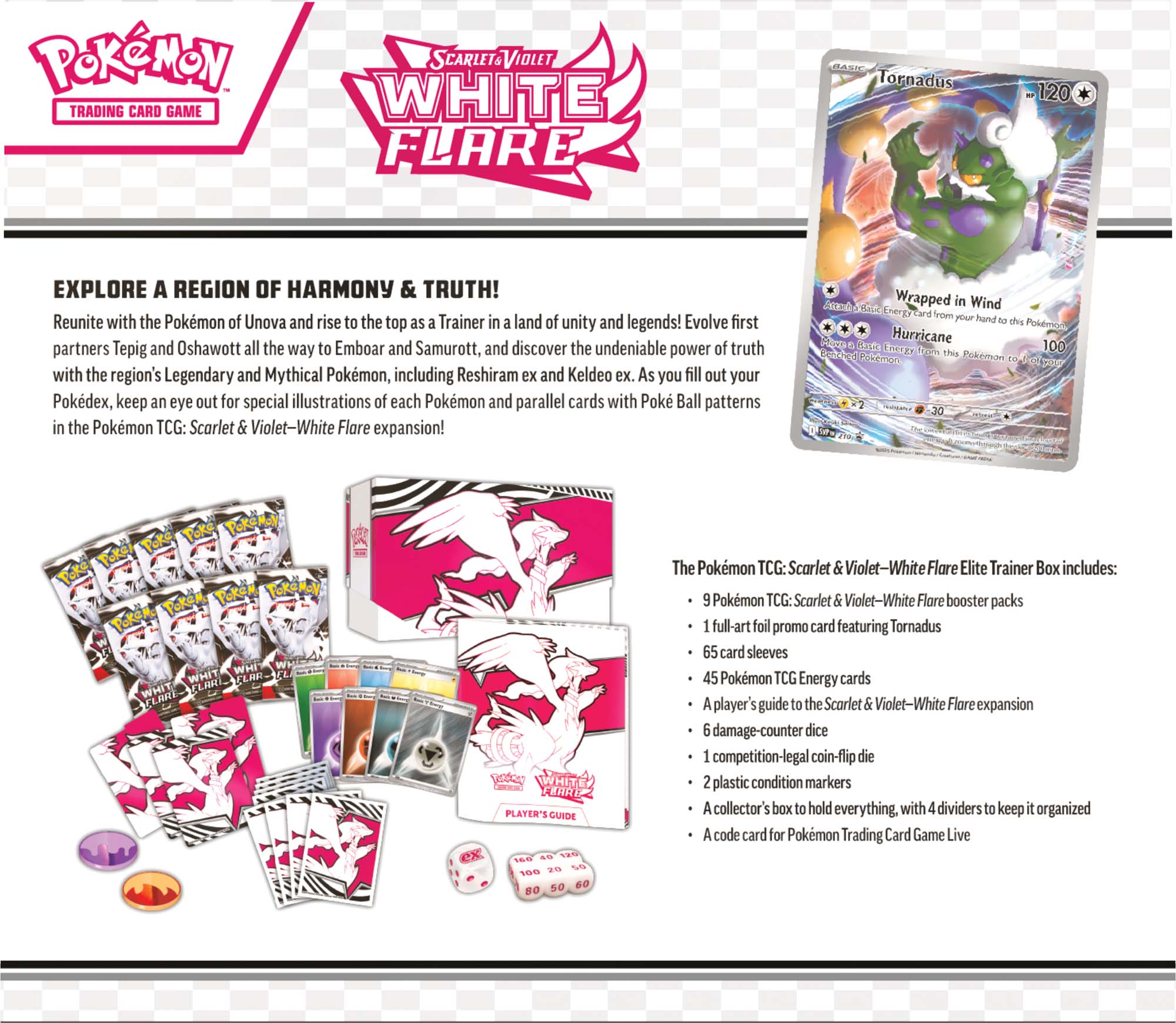 Pokemon TCG: Scarlet & Violet—White Flare (Elite Trainer Box ...