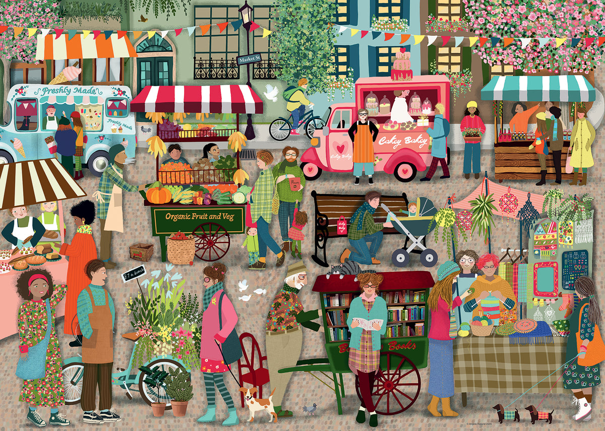 Street Market 1000pc [Ravensburger Puzzle]