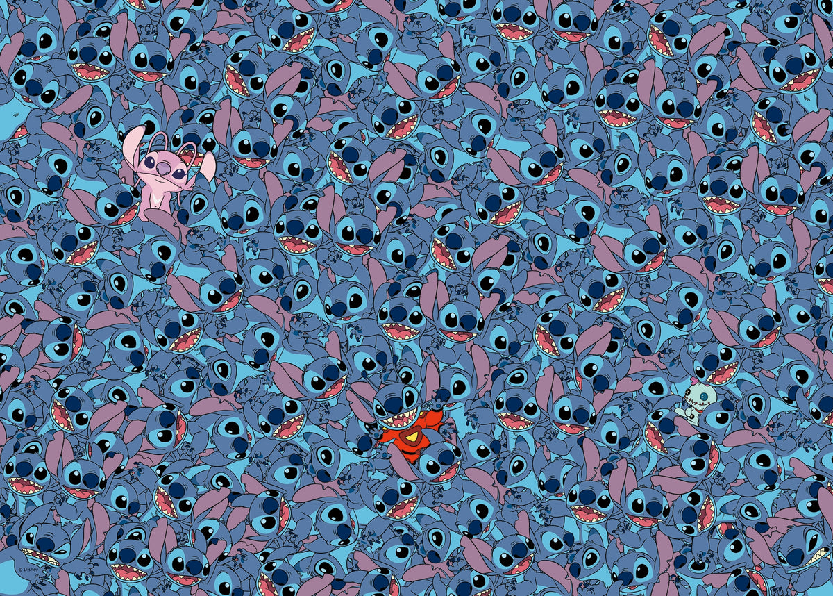 Challenge: Disney Stitch 1000pc [Ravensburger Puzzle]
