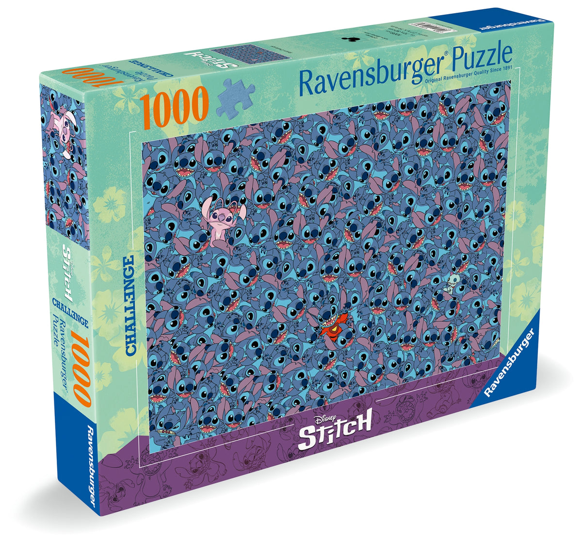Challenge: Disney Stitch 1000pc [Ravensburger Puzzle]