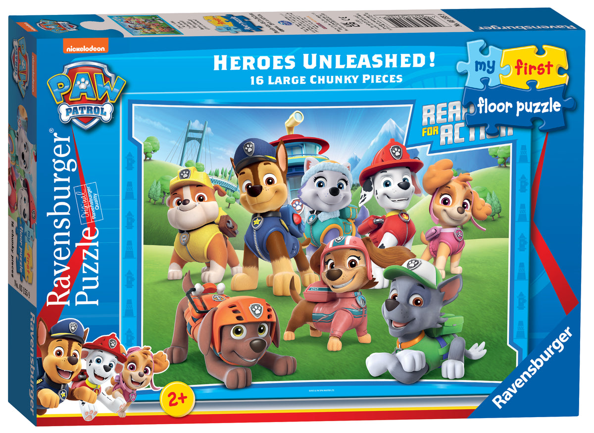 Paw Patrol First Floor Puzzle 16pc [Ravensburger Puzzle]