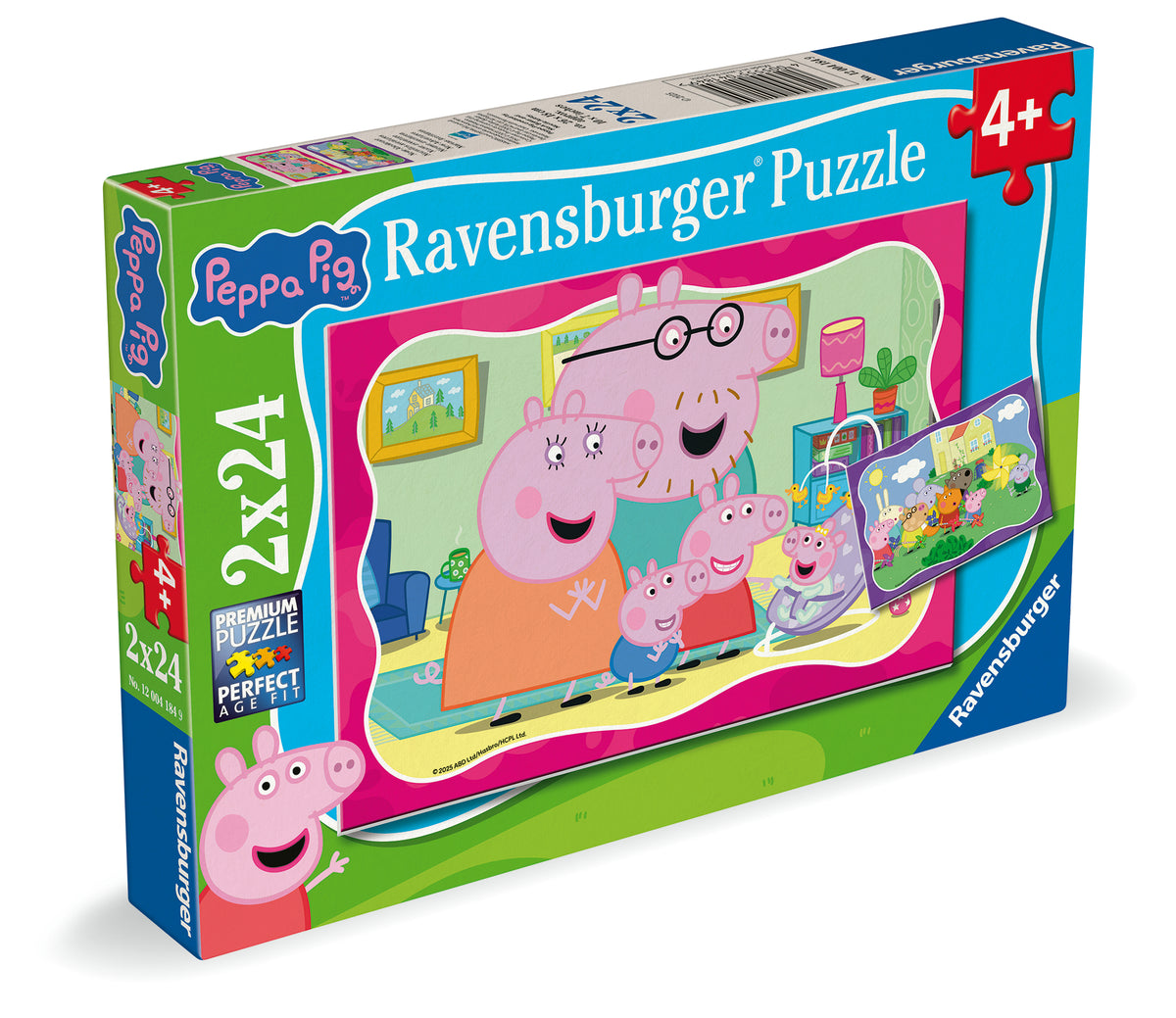 Peppa Pig: New Adventures 2x24pc [Ravensburger Puzzle]