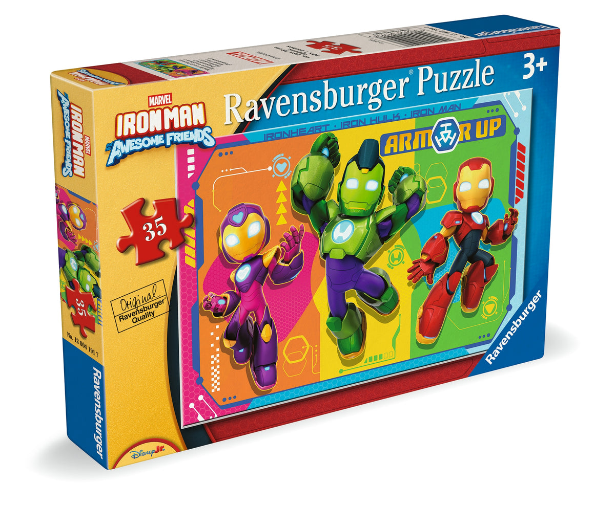 Marvel: Iron Man & His Awesome Friends 35pc [Ravensburger Puzzle]