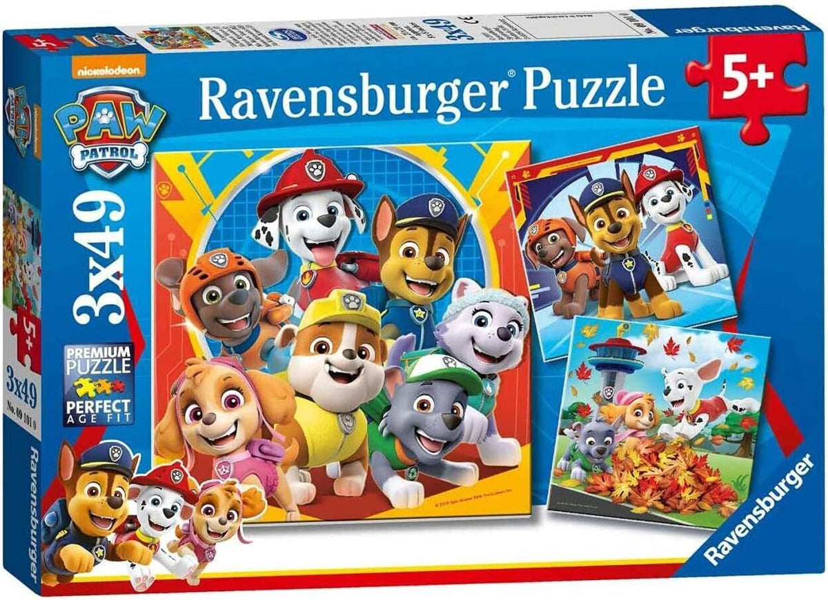 Paw Patrol 3x49pc [Ravensburger Puzzle]