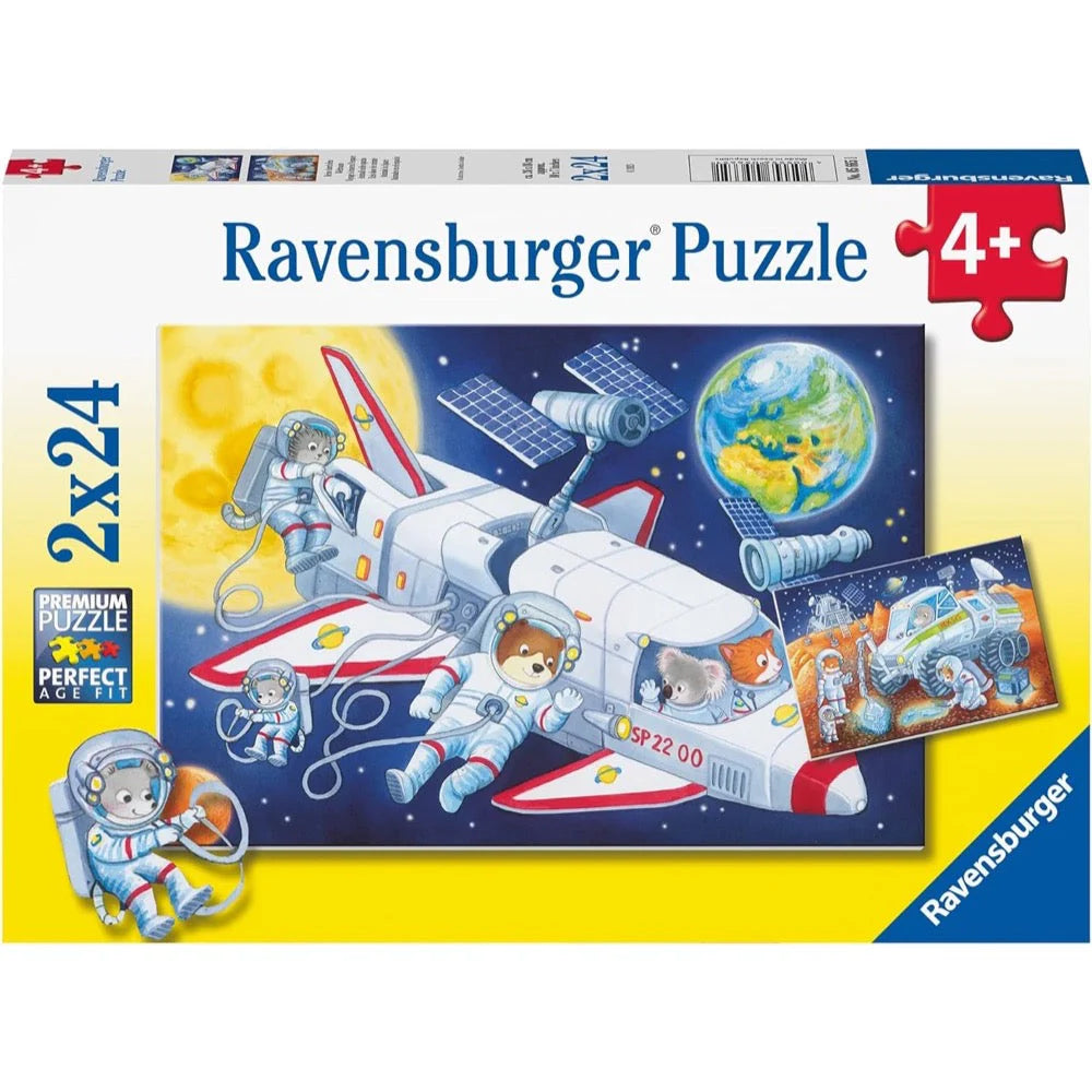 Journey through Outer Space 2x24pc [Ravensburger Puzzle]