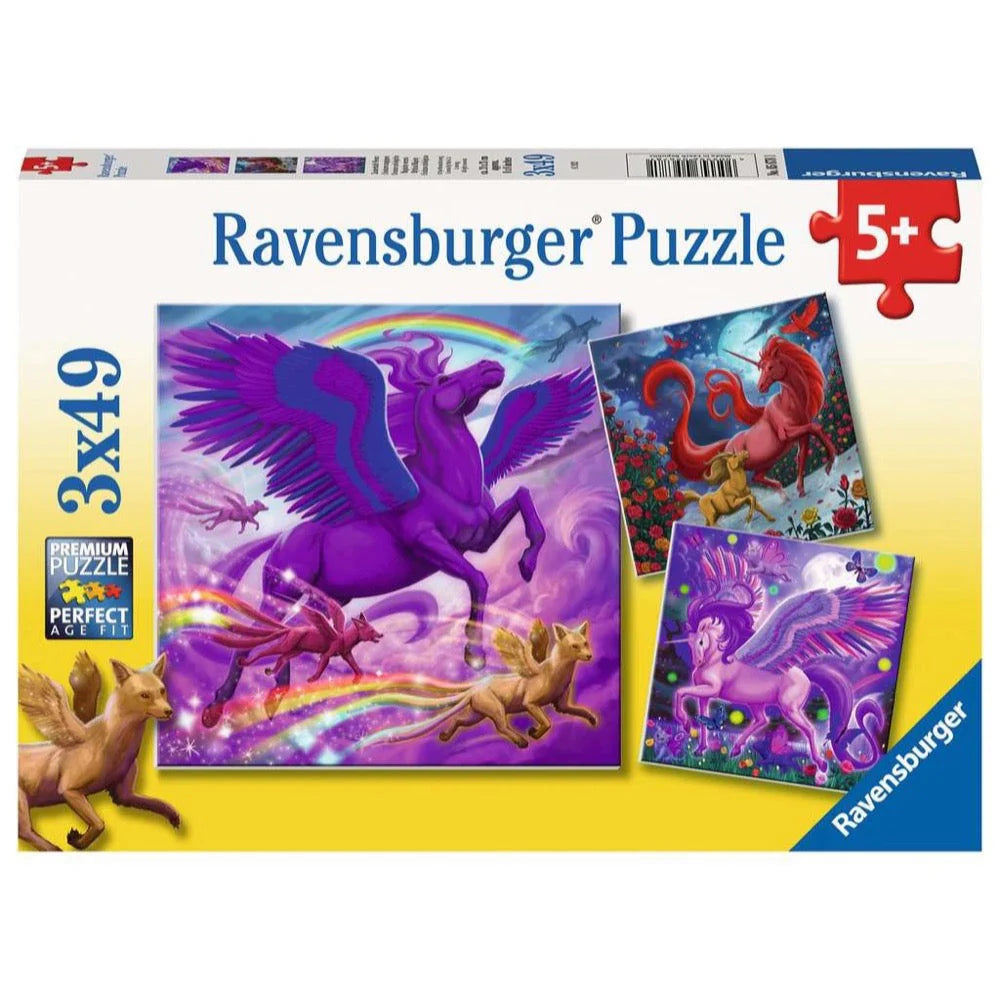 Mythical Majesty 3x49pc [Ravensburger Puzzle]