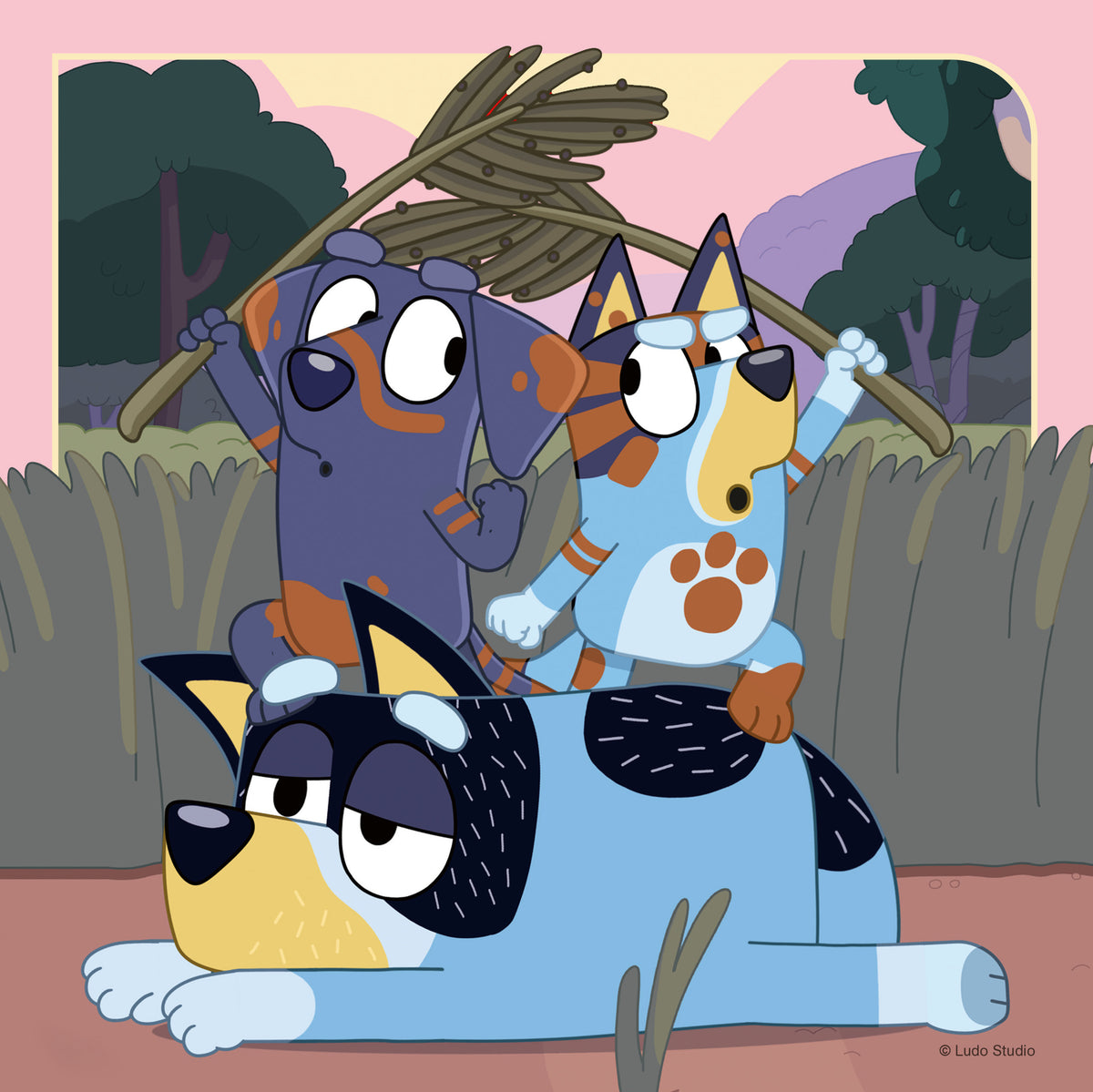 Bluey: Bluey's Adventures! 3x49pc [Ravensburger Puzzle]