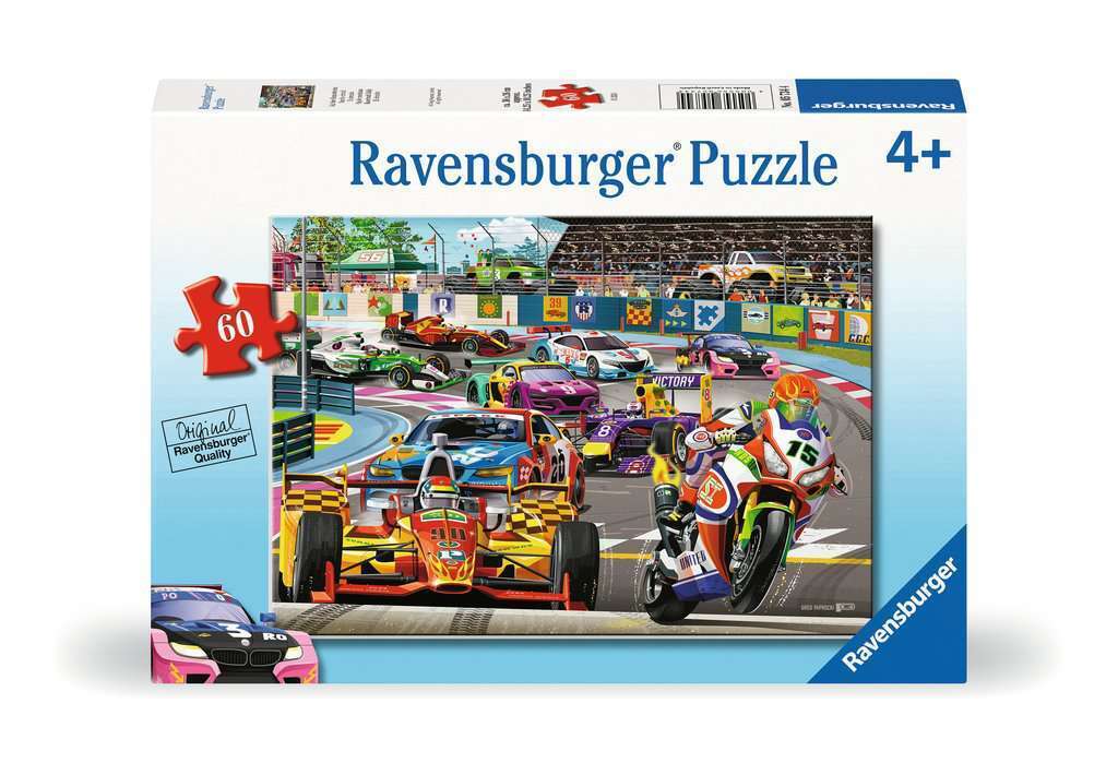 Racetrack Rally 60pc [Ravensburger Puzzle]