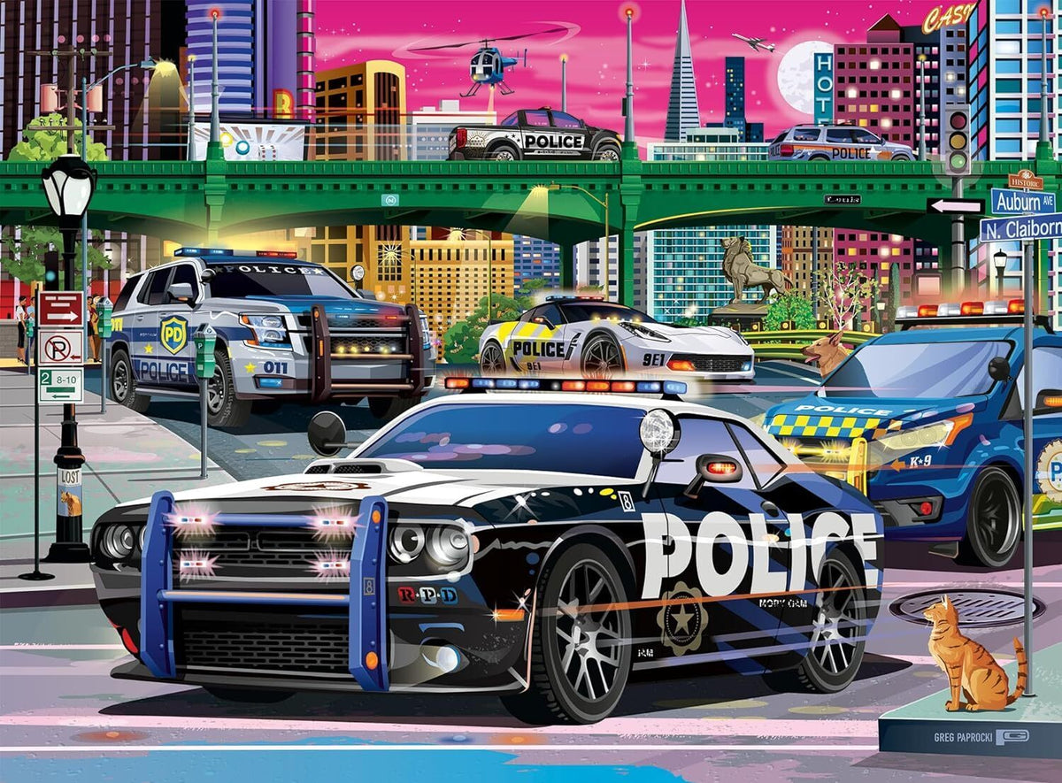 Police on Patrol 150pc [Ravensburger Puzzle]