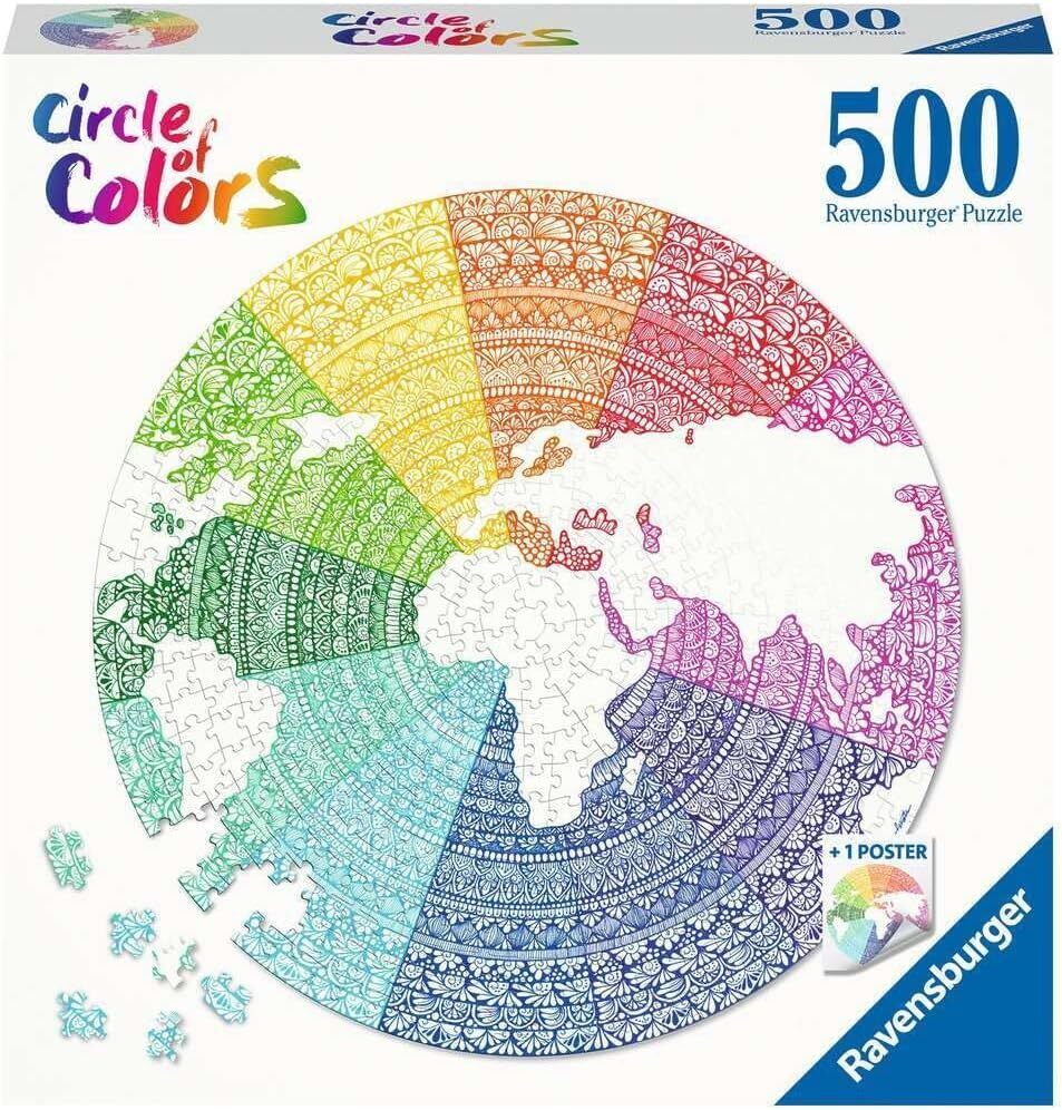 Circle of Colours: Mandala 500pc [Ravensburger Puzzle]