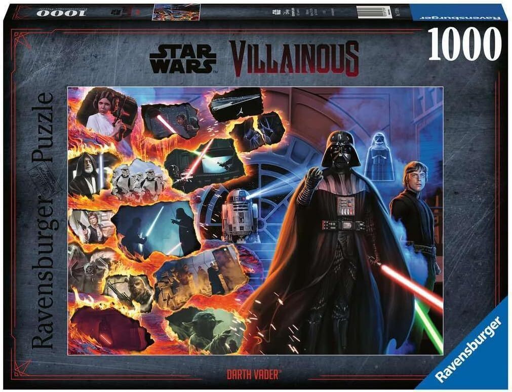 Star Wars Villainous: Darth Vader 1000pc [Ravensburger Puzzle]