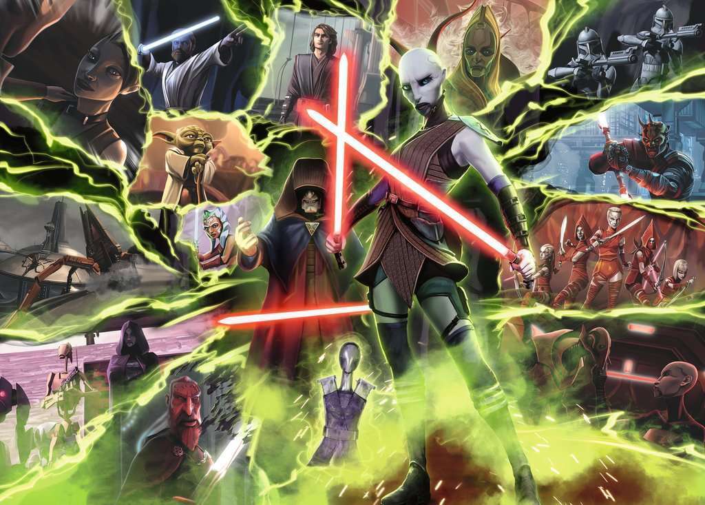 Star Wars Villainous: Asajj Ventress 1000pc [Ravensburger Puzzle]