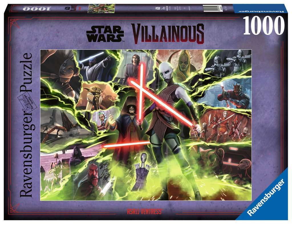 Star Wars Villainous: Asajj Ventress 1000pc [Ravensburger Puzzle]