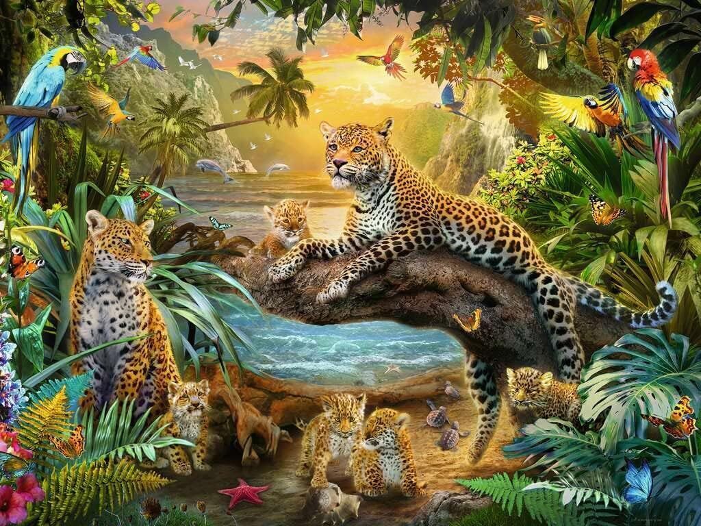 Savanna Coming to Life 1500pc [Ravensburger Puzzle]
