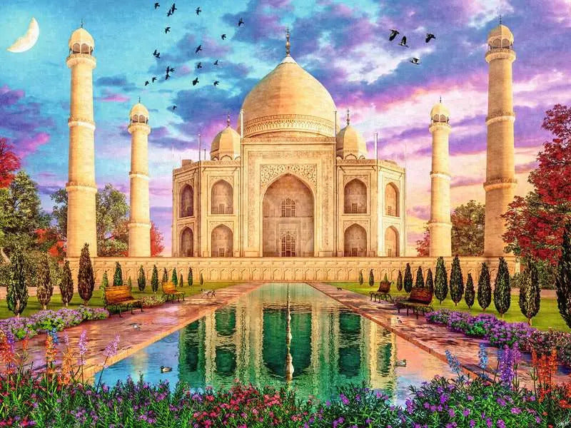 Enchanting Taj Mahal 1500pc [Ravensburger Puzzle]