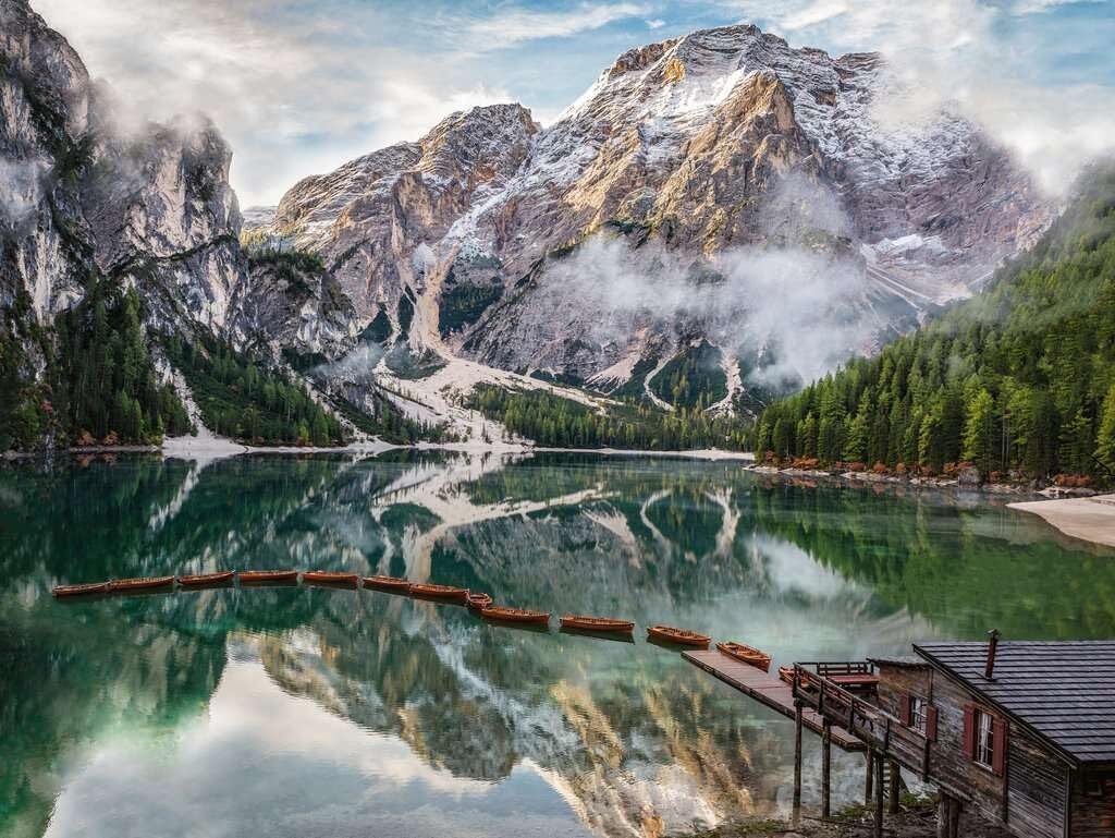 Lake Braies, Italy 1500pc [Ravensburger Puzzle]