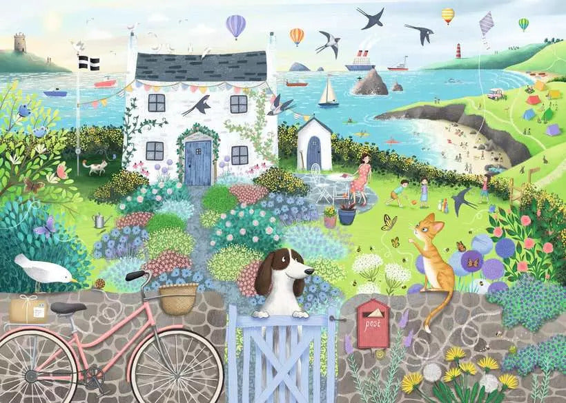 Coastal Cottage 1000pc [Ravensburger Puzzle]