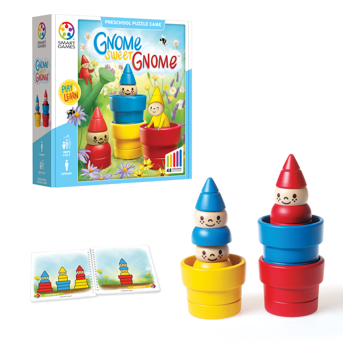 Gnome Sweet Gnome (Preschool Puzzle Game)
