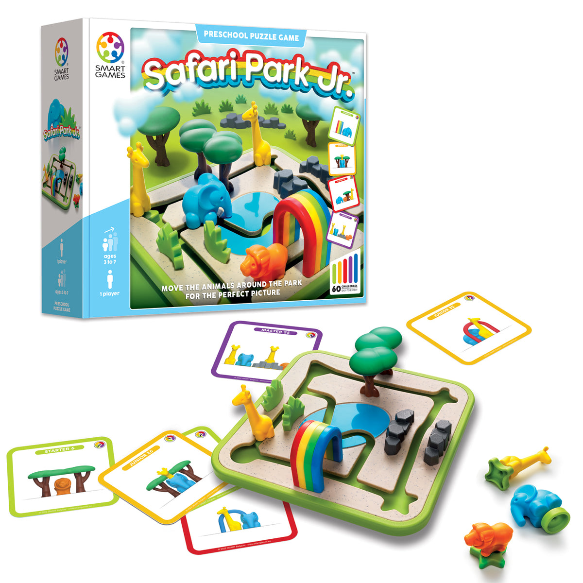 Safari Park Jr. (Preschool Puzzle Game)