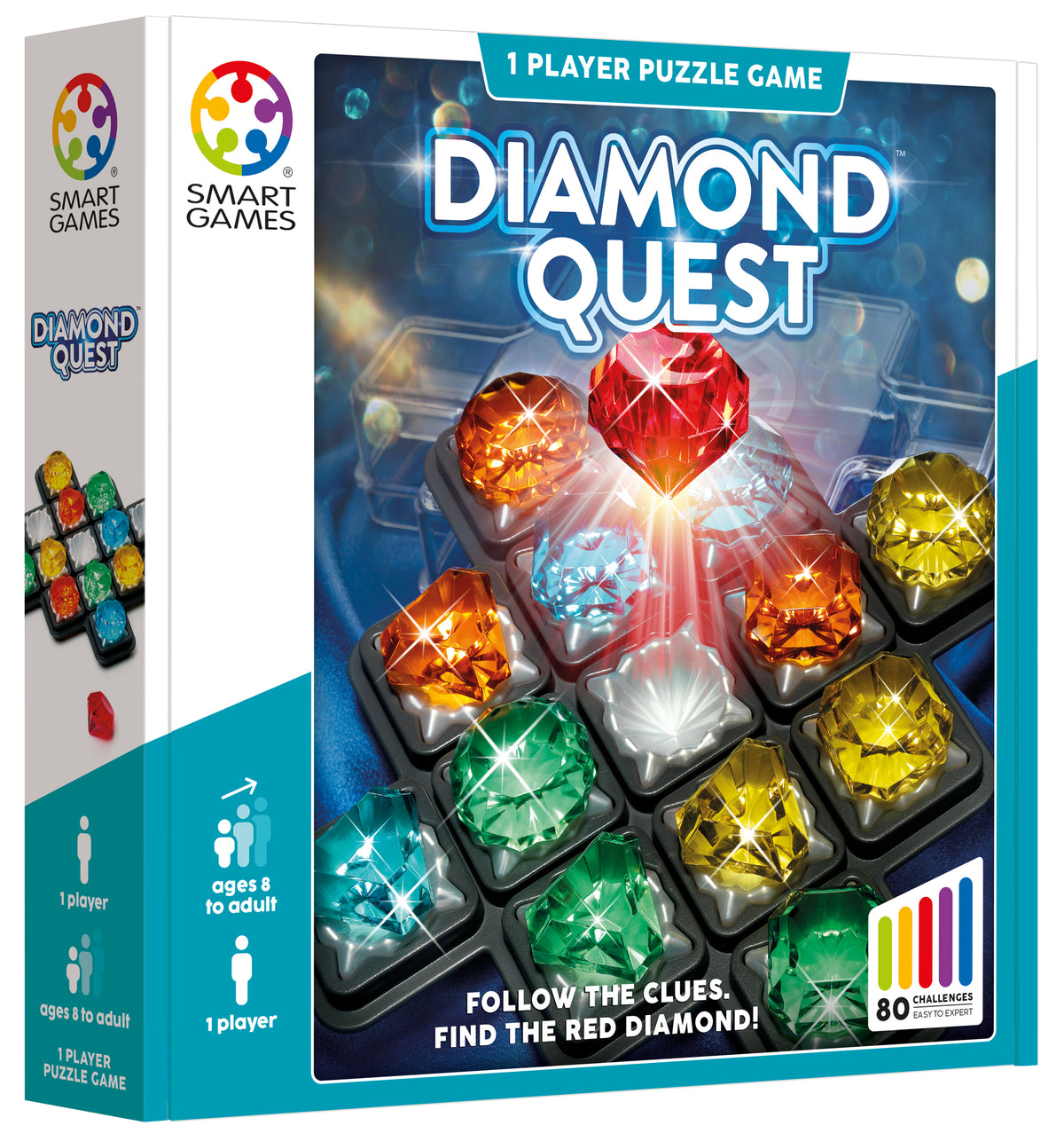 Diamond Quest (1-Player Puzzle Game) [Smart Games]