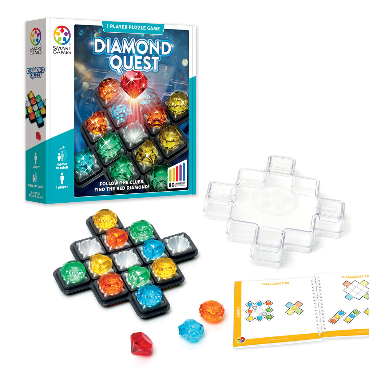 Diamond Quest (1-Player Puzzle Game) [Smart Games]