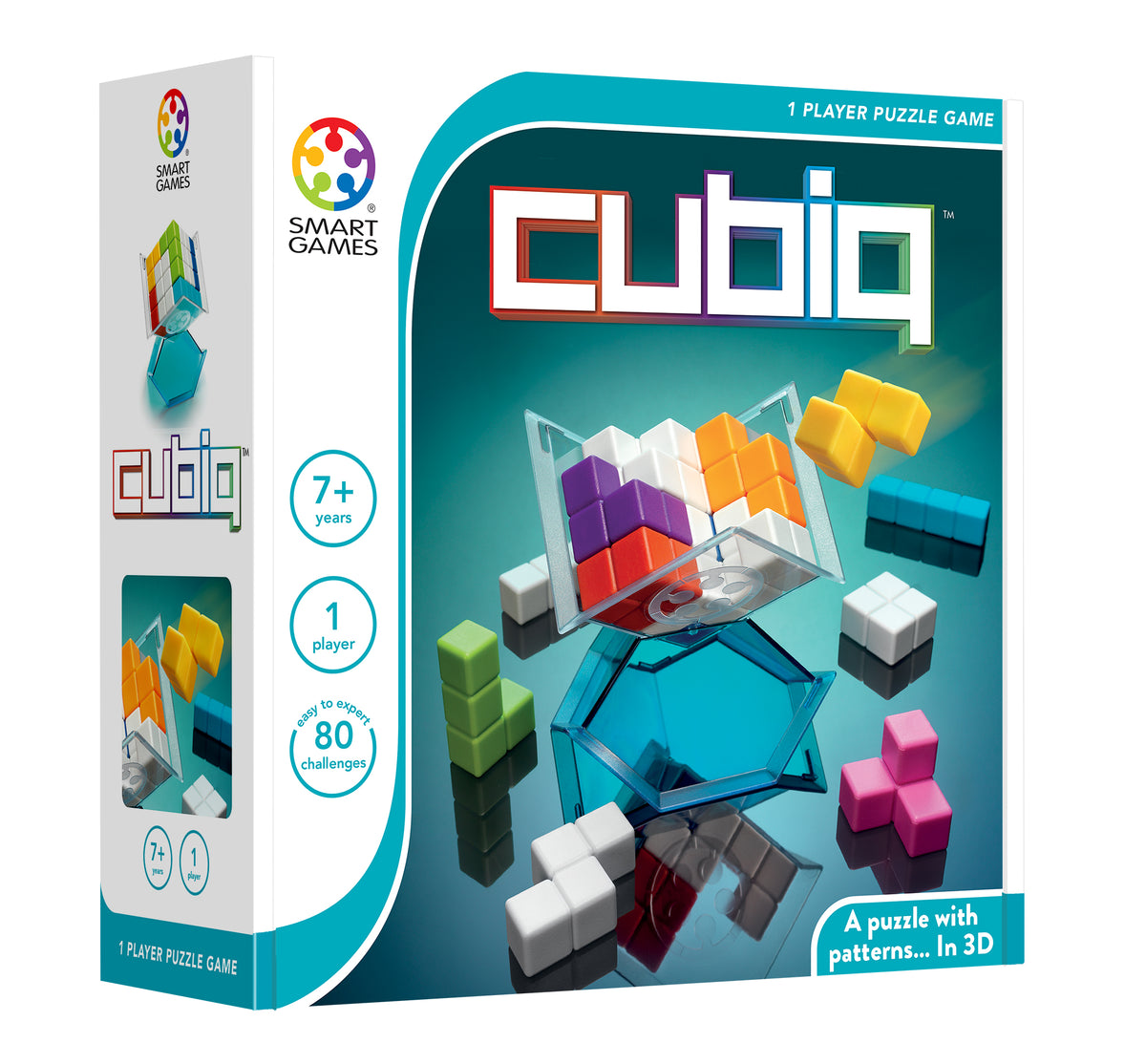 Cubiq (1-Player Puzzle Game) [Smart Games]