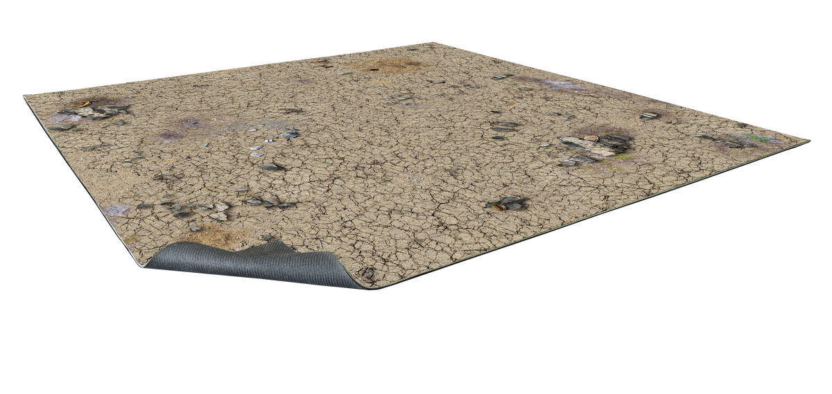 Desert Wasteland Gaming Mat 3x3 (Battle Systems)