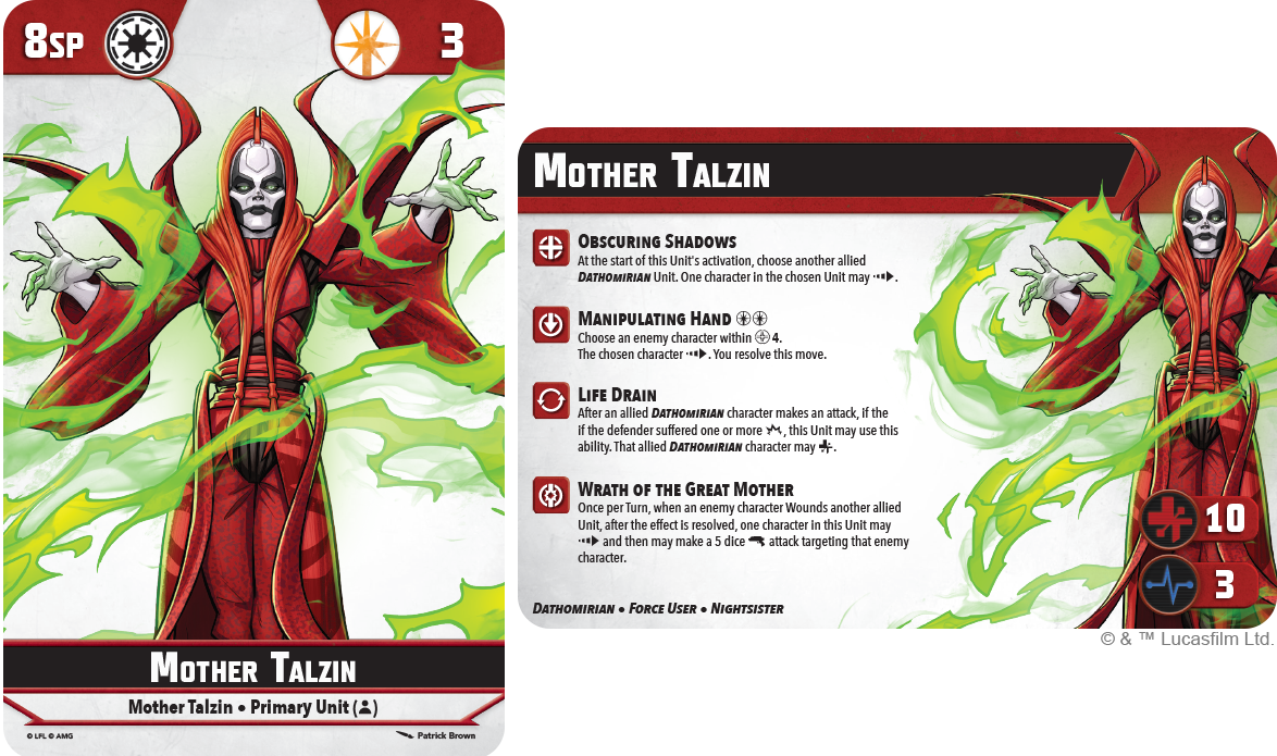 Witches of Dathomir: Mother Talzin Squad Pack (Star Wars: Shatterpoint)