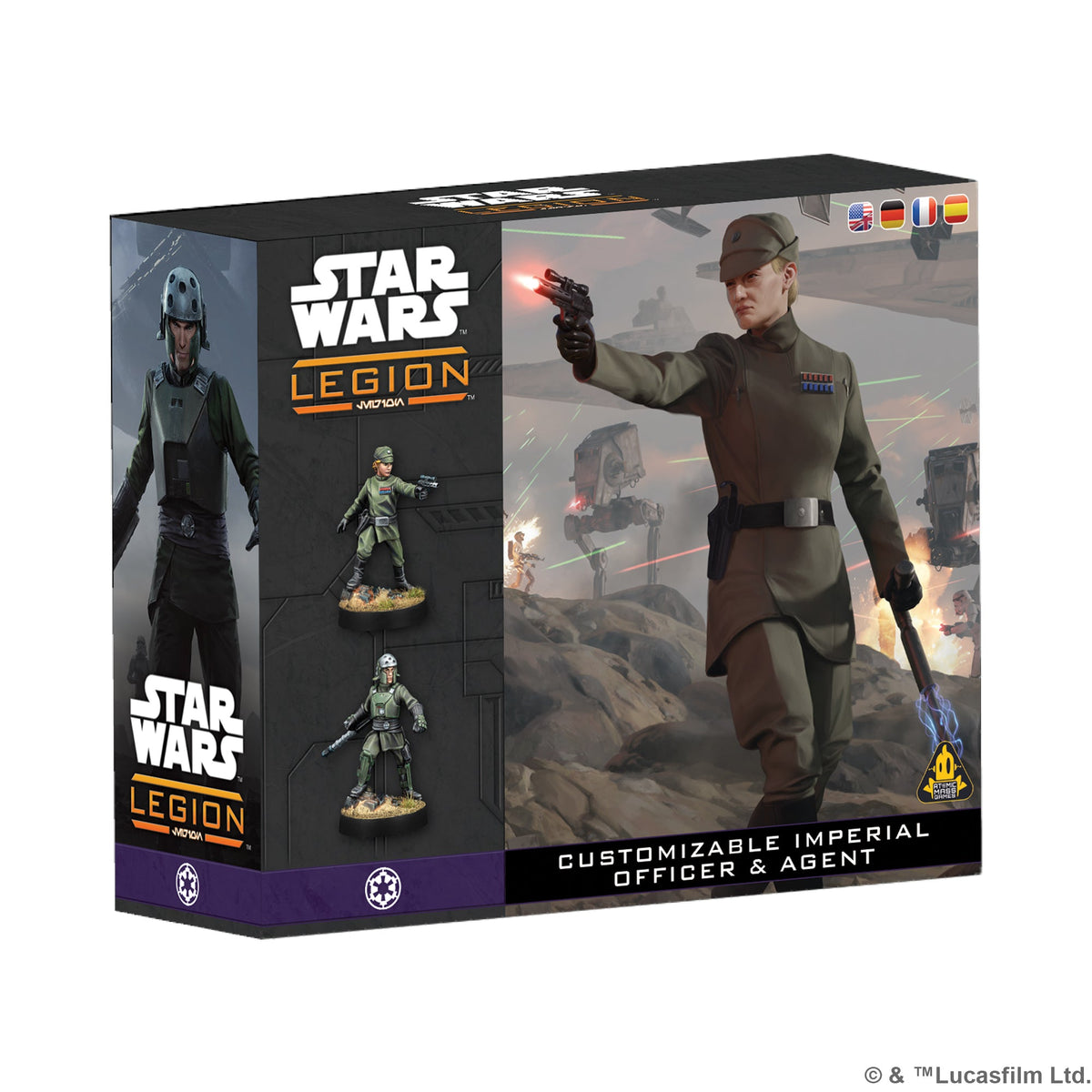 Customizable Imperial Officer & Agent [Star Wars: Legion]