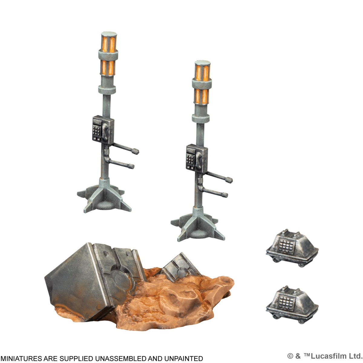 Outer Rim Battles Terrain Pack [Star Wars: Legion]
