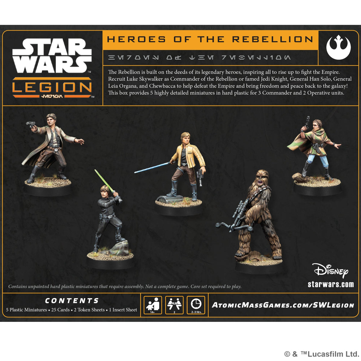 Heroes of the Rebellion – Character Pack [Star Wars: Legion]