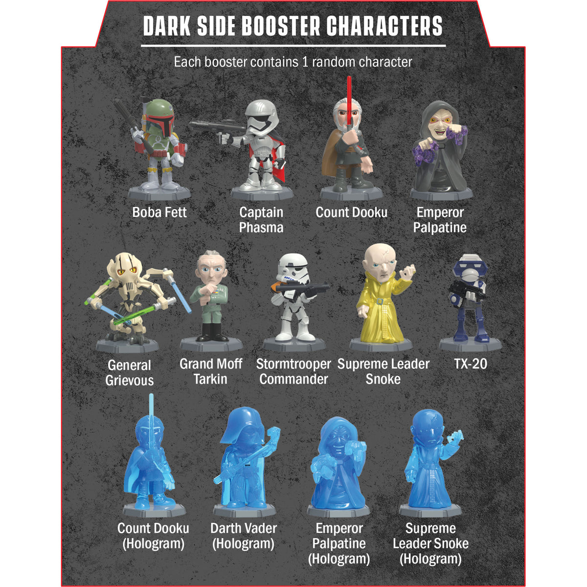 Star Wars Rivals - Dark Side Character Booster Pack (Series 1)