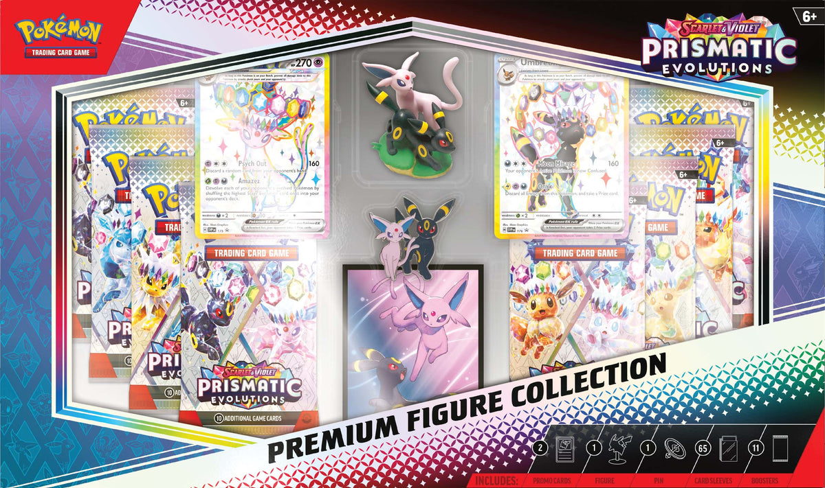 Pokemon TCG: Scarlet & Violet—Prismatic Evolutions - Premium Figure Collection