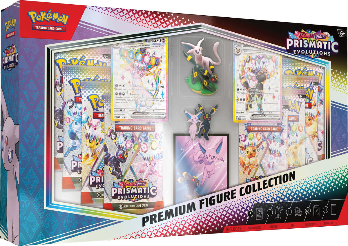 Pokemon TCG: Scarlet & Violet—Prismatic Evolutions - Premium Figure Collection