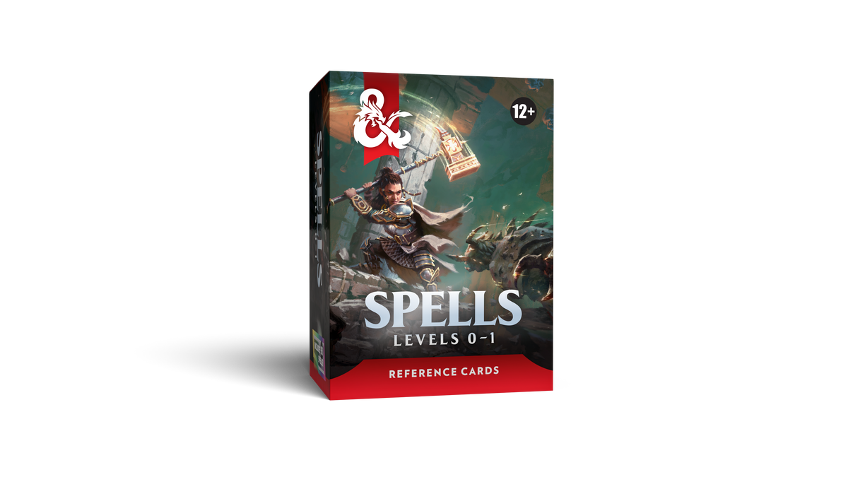 D&D Spells: Levels 0-1 - Reference Cards