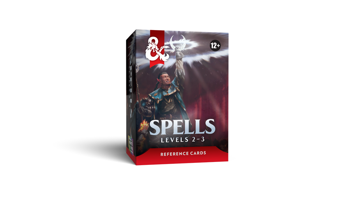 D&D Spells: Levels 2-3 - Reference Cards