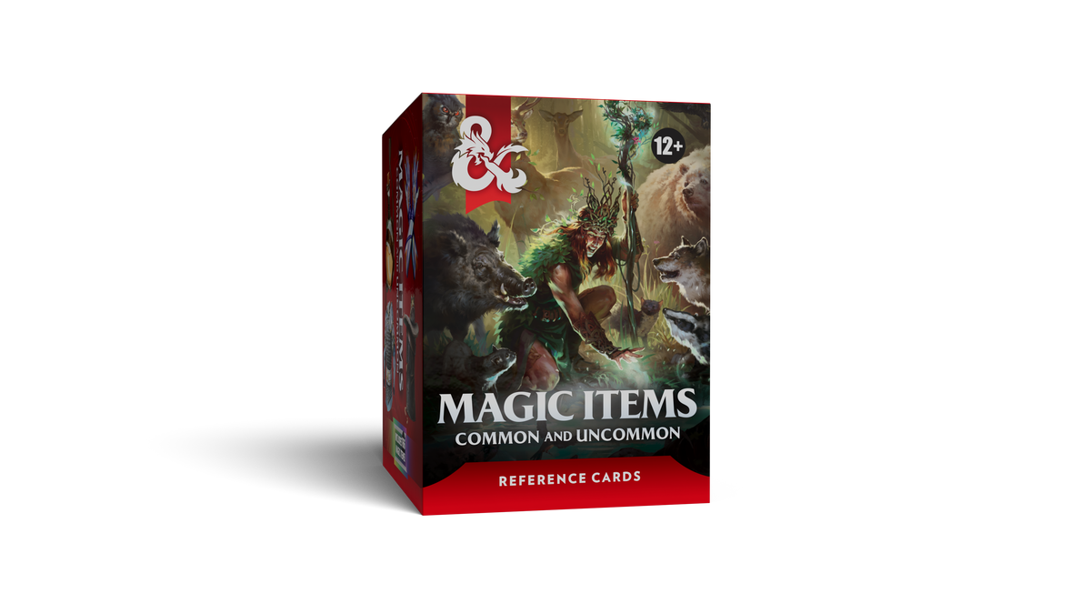 D&D Magic Items: Common & Uncommon - Reference Cards