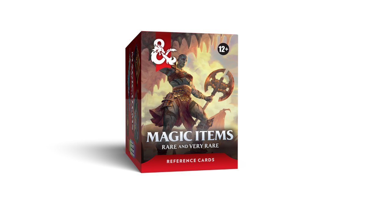 D&D Magic Items: Rare & Very Rare - Reference Cards