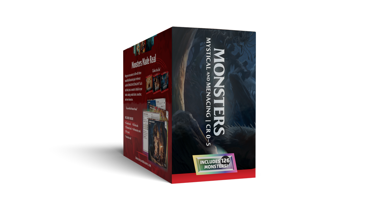 D&D Monsters: Mystical & Menacing - Reference Cards