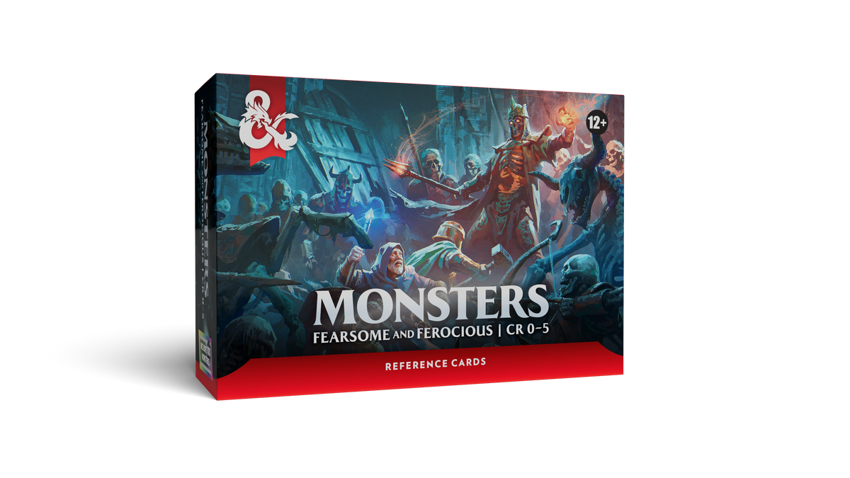 D&D Monsters: Fearsome & Ferocious - Reference Cards