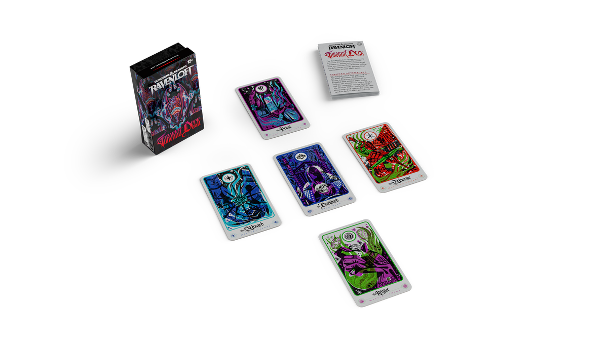 D&D Ravenloft: The Horrors Within - Tarokka Deck