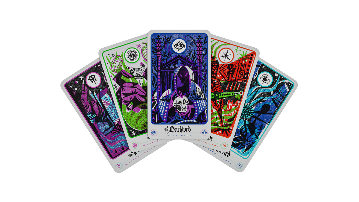D&D Ravenloft: The Horrors Within - Tarokka Deck